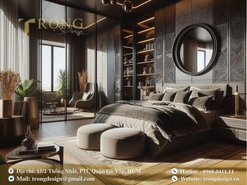 Trọng Design - đơn vị thiết kế và thi công phòng ngủ Bình Thạnh chuyên nghiệp