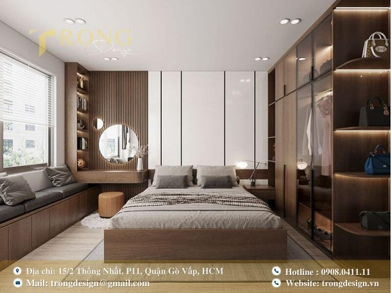Hiện đại và tiện nghi với không gian lưu trữ thông minh.