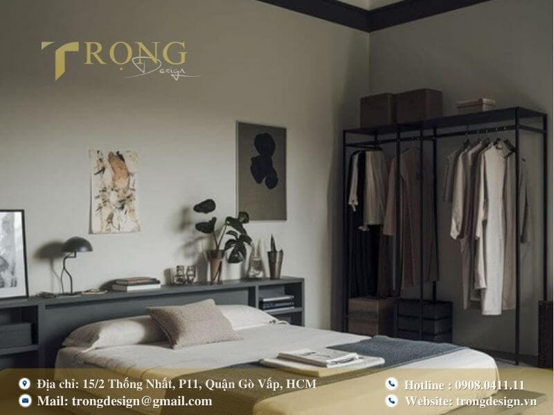 Tối giản và công nghiệp với không gian mở.