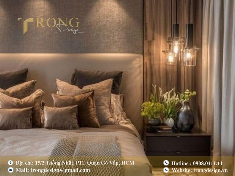 Ấm cúng và sang trọng với ánh sáng dịu nhẹ.