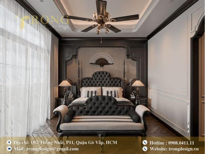 Đông Dương sang trọng và bí ẩn với gam màu đen trắng.