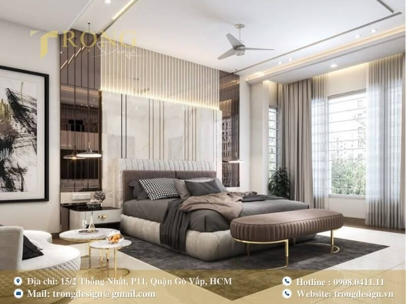 Cách giảm chi phí thiết kế thi công phòng ngủ Quận 12
