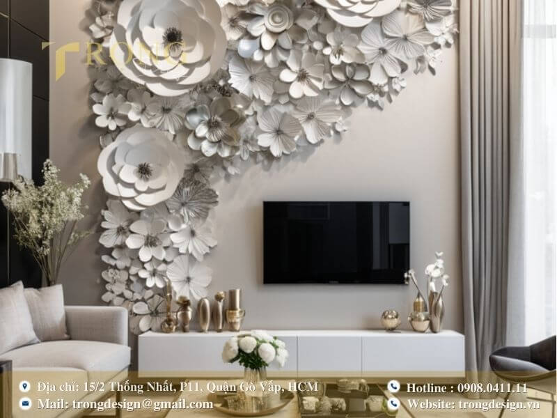 Các tiêu chí giúp lựa chọn đơn vị thiết kế thi công phòng khách Phú Nhuận uy tín