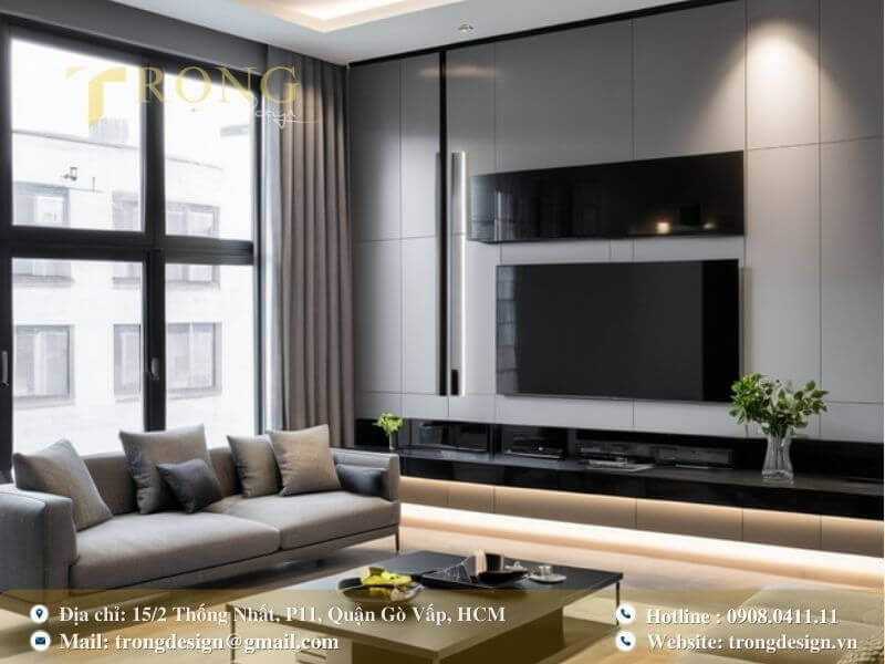 Vẻ đẹp của sự tinh giản và hiện đại.
