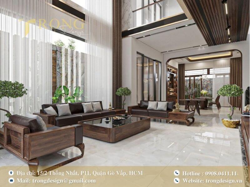 Trọng Desing - đơn vị thiết kế thi công phòng khách quận 3 chuyên nghiệp