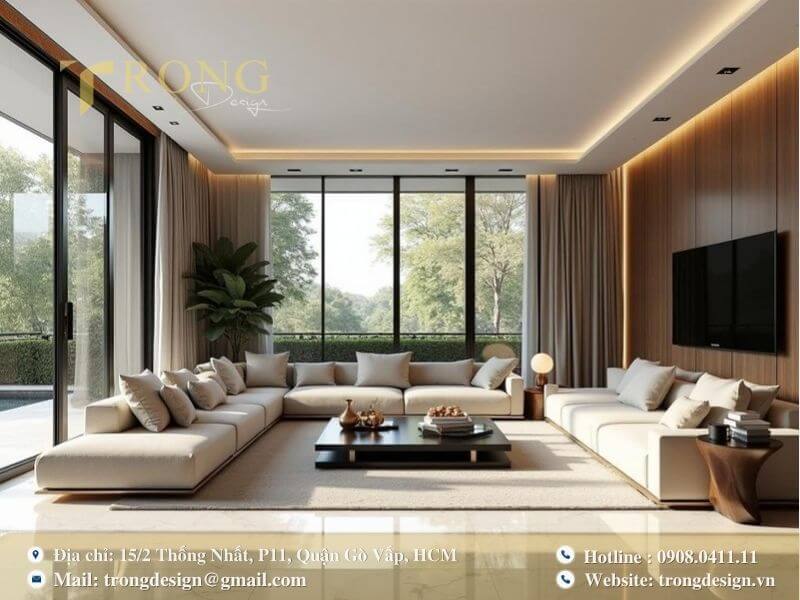 Sự kết hợp hoàn hảo giữa vẻ đẹp ấm áp của gỗ và sự sang trọng của đá cẩm thạch.