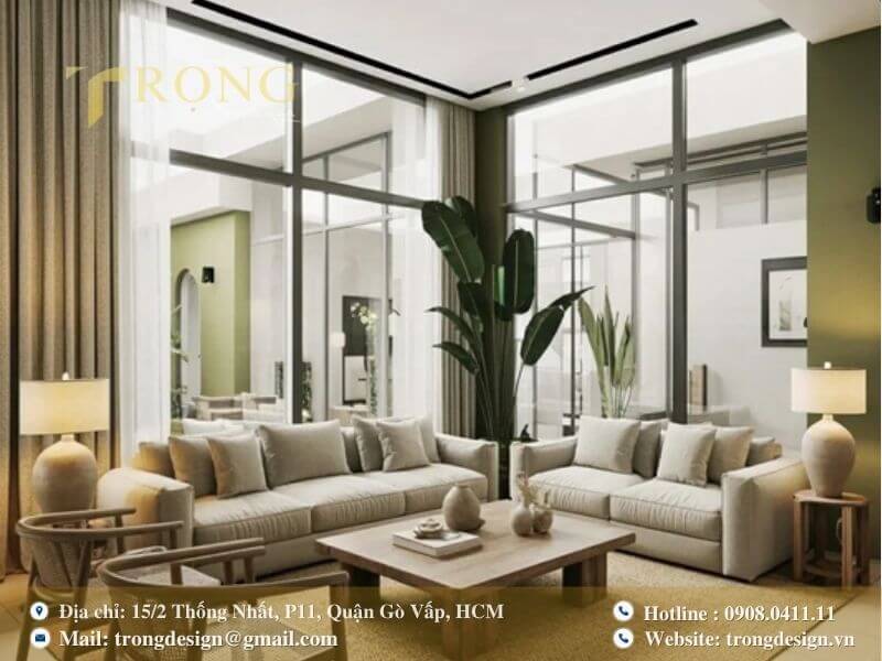 Lộng lẫy, đẳng cấp với thiết kế trần nhà ấn tượng.
