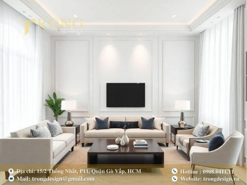 Sang trọng, cổ điển và hài hòa.