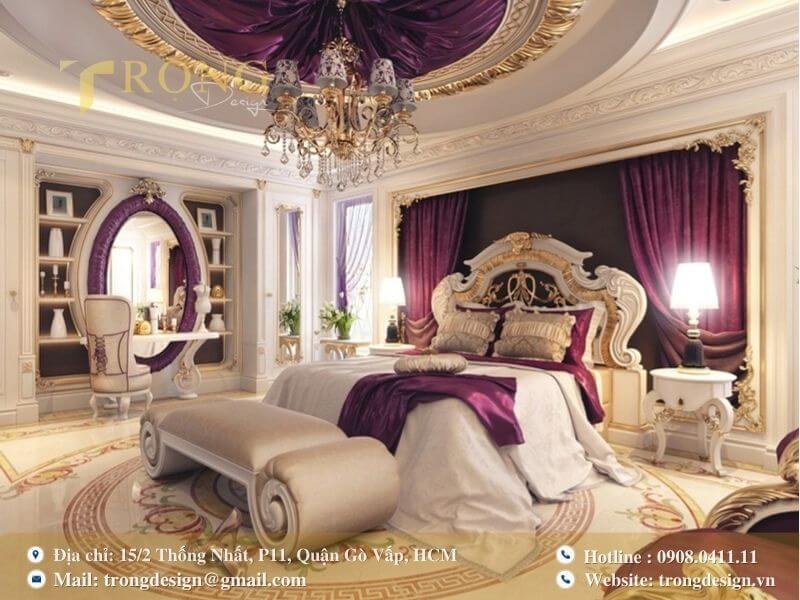 Tinh hoa của phong cách hoàng gia, nơi sự xa hoa và lãng mạn hòa quyện.