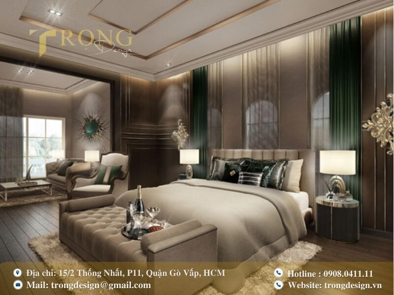 Nét sang trọng ẩn mình trong không gian hiện đại, ấm áp và tiện nghi.