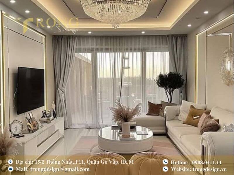 Tối giản lãng mạn với sự kết hợp hài hòa của các gam màu trung tính và hồng.
