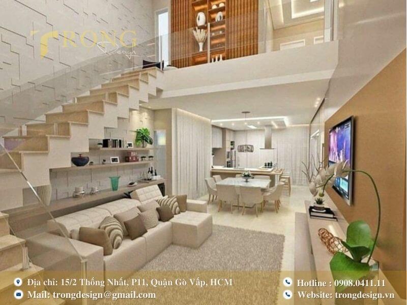 Làm sao để tối ưu chi phí thiết kế thi công phòng khách Bình Dương ?