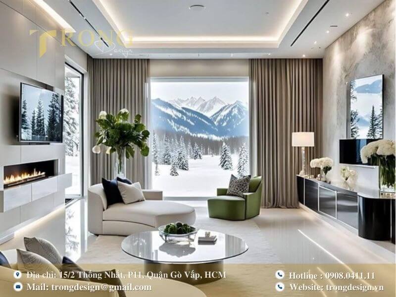 Tối giản tinh tế, hòa mình vào thiên nhiên.