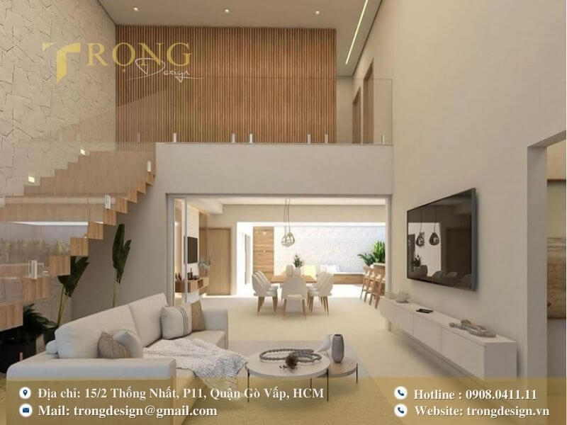 Thiết kế hiện đại, phóng khoáng, kết nối không gian mở.