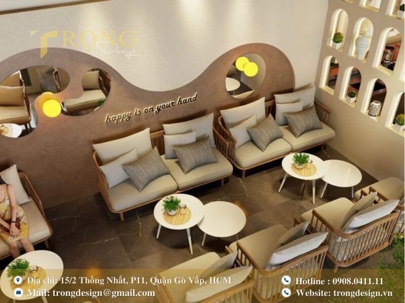 Khám phá các mẫu thiết kế thi công quán trà sữa quận 1 đẹp