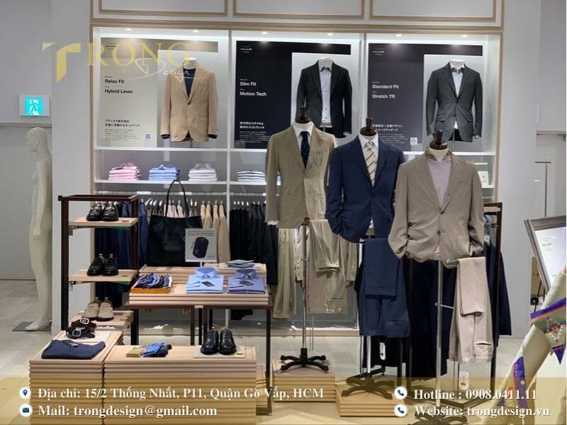 Thời trang công sở nam với các thiết kế vest và blazer hiện đại.