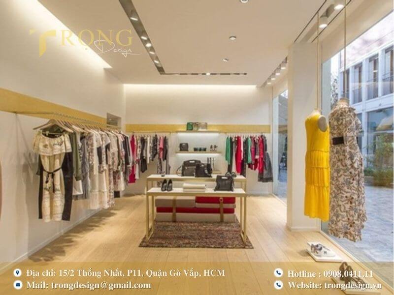 Tối giản và thanh lịch, không gian mở tôn vinh vẻ đẹp của trang phục