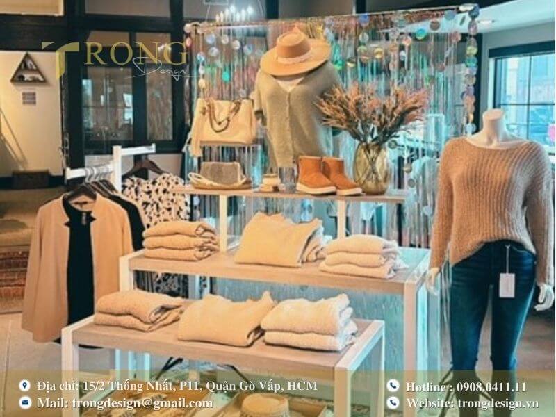 Nữ tính và lãng mạn, với gam màu trung tính nhẹ nhàng.