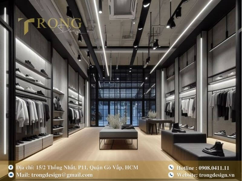 Tối giản, hiện đại và đậm chất công nghiệp.