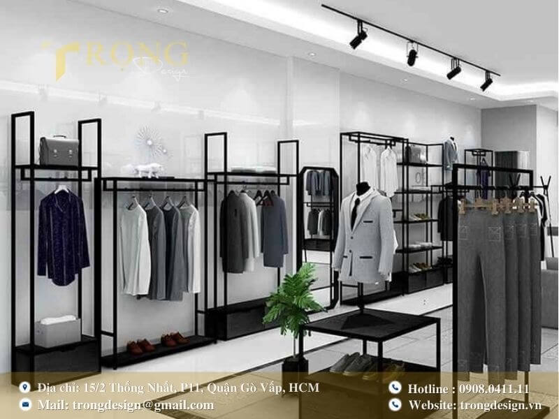 Tối giản và mạnh mẽ với sự kết hợp đen-trắng.