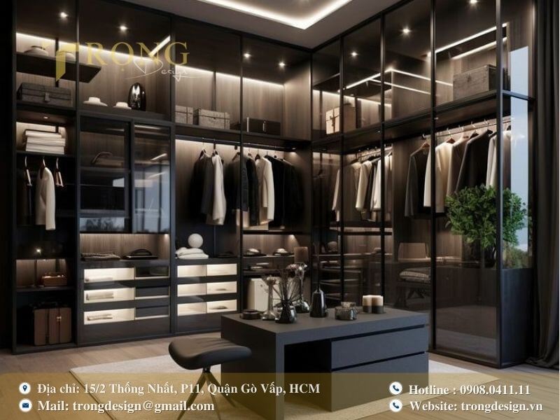 Phong cách tối giản, sang trọng và hiện đại.